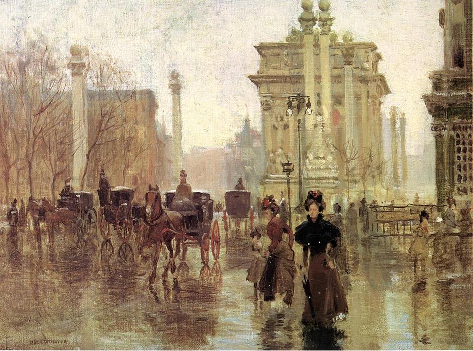 Dewey's Arch — Paul Cornoyer