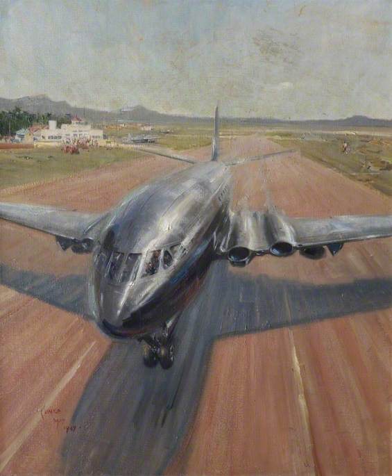Comet Taking Off — Terence Tenison Cuneo