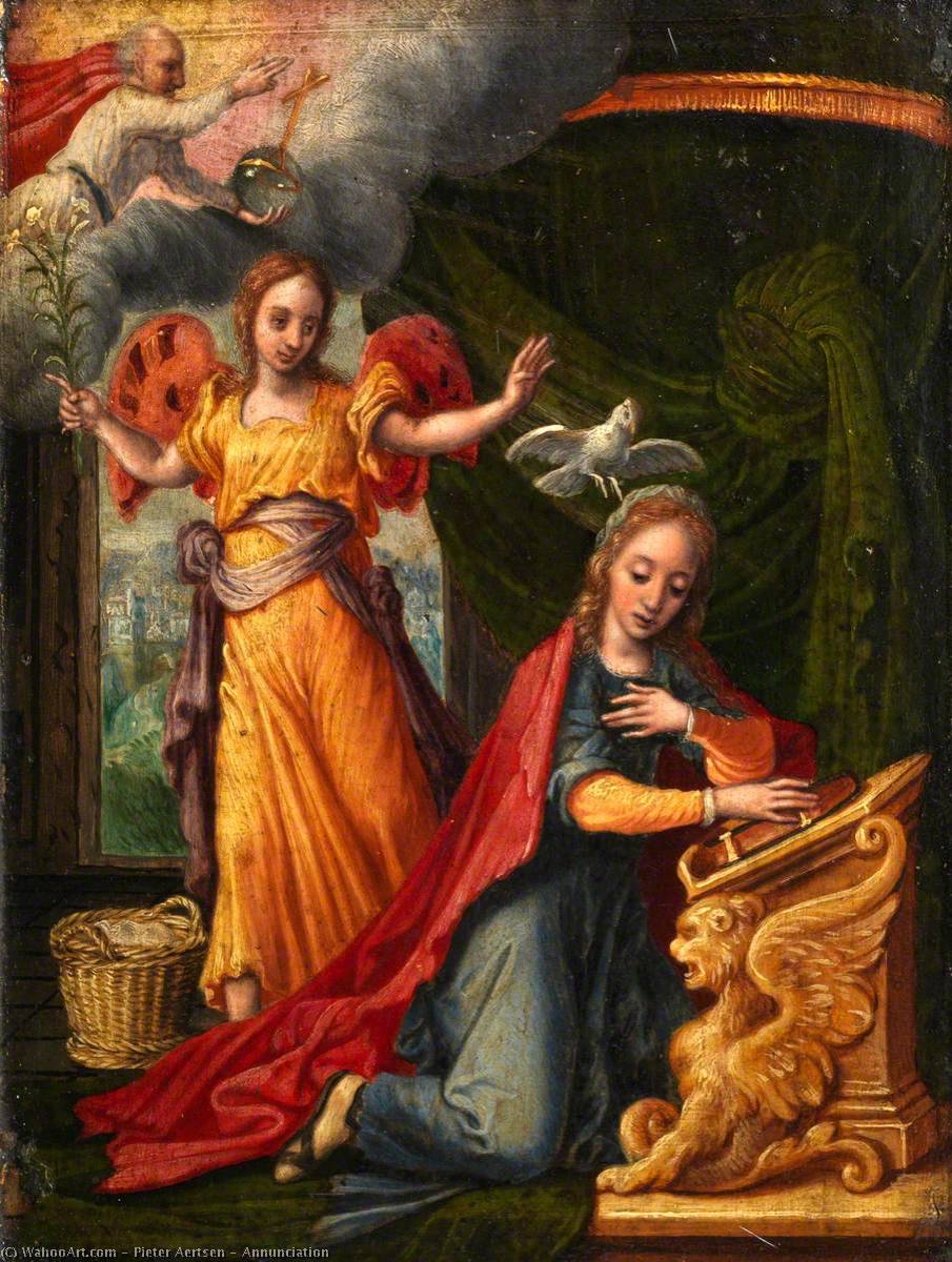 Annunciation — Pieter Aertsen