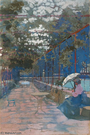 Sheltering From The Sun — Elizabeth Adela Stanhope Forbes