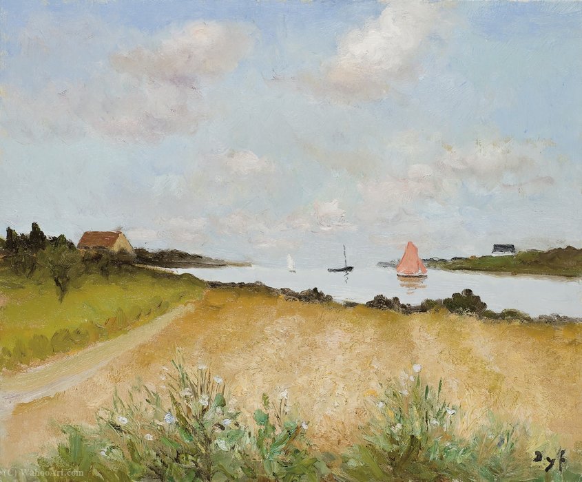 Wheat At Crouesty, (1972) — Marcel Dyf