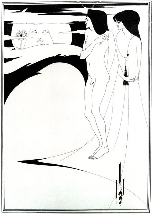 The Woman In The Moon — Aubrey Vincent Beardsley