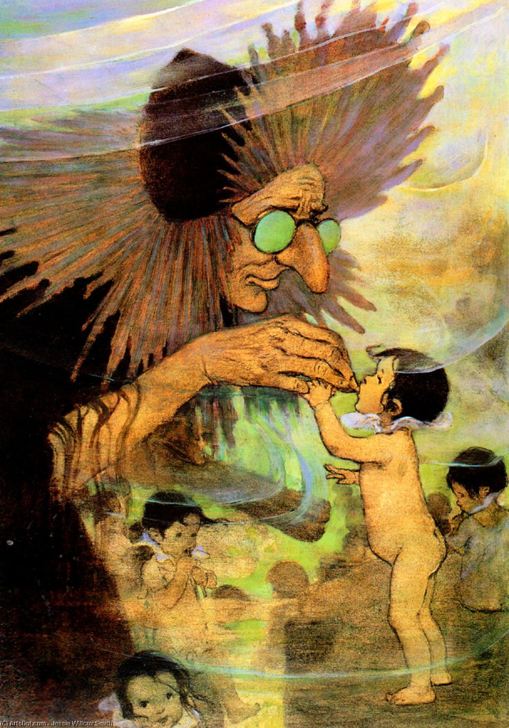 Mrs. Bedonebyasyoudid — Jessie Willcox Smith