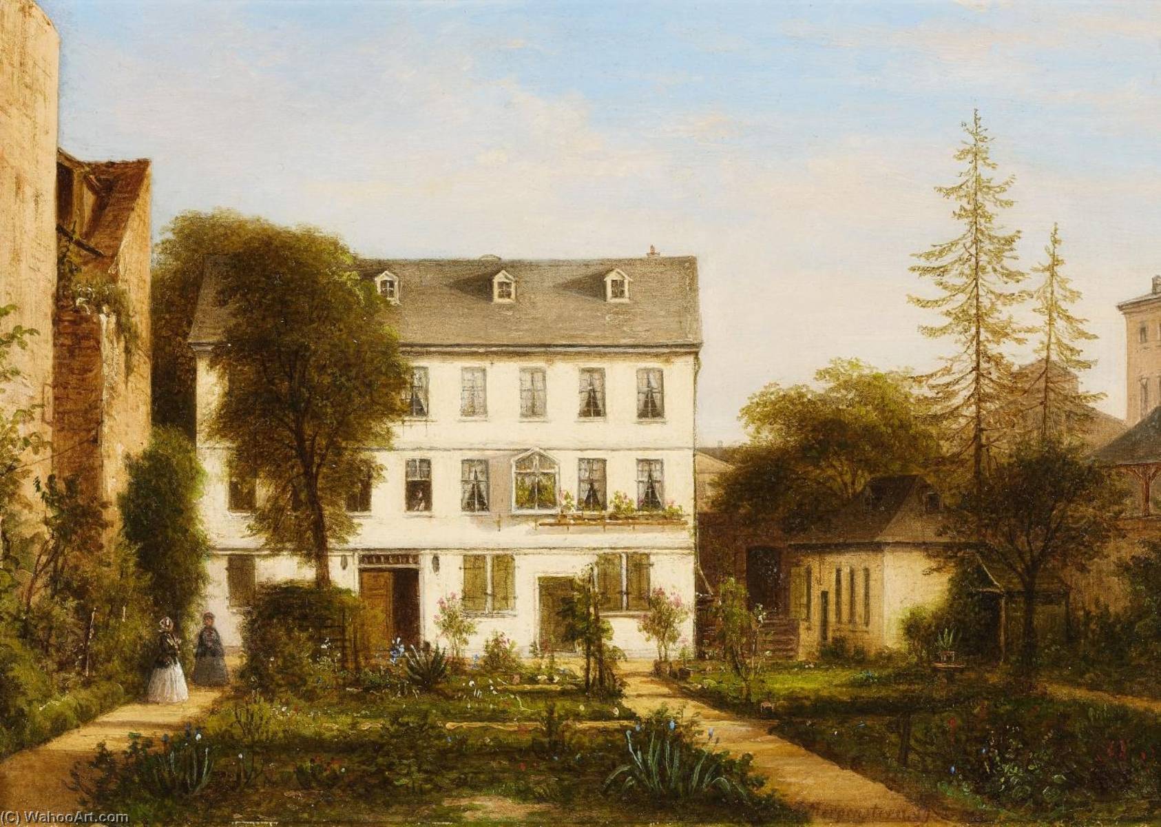 A House In Frankfurt — Carl Morgenstern