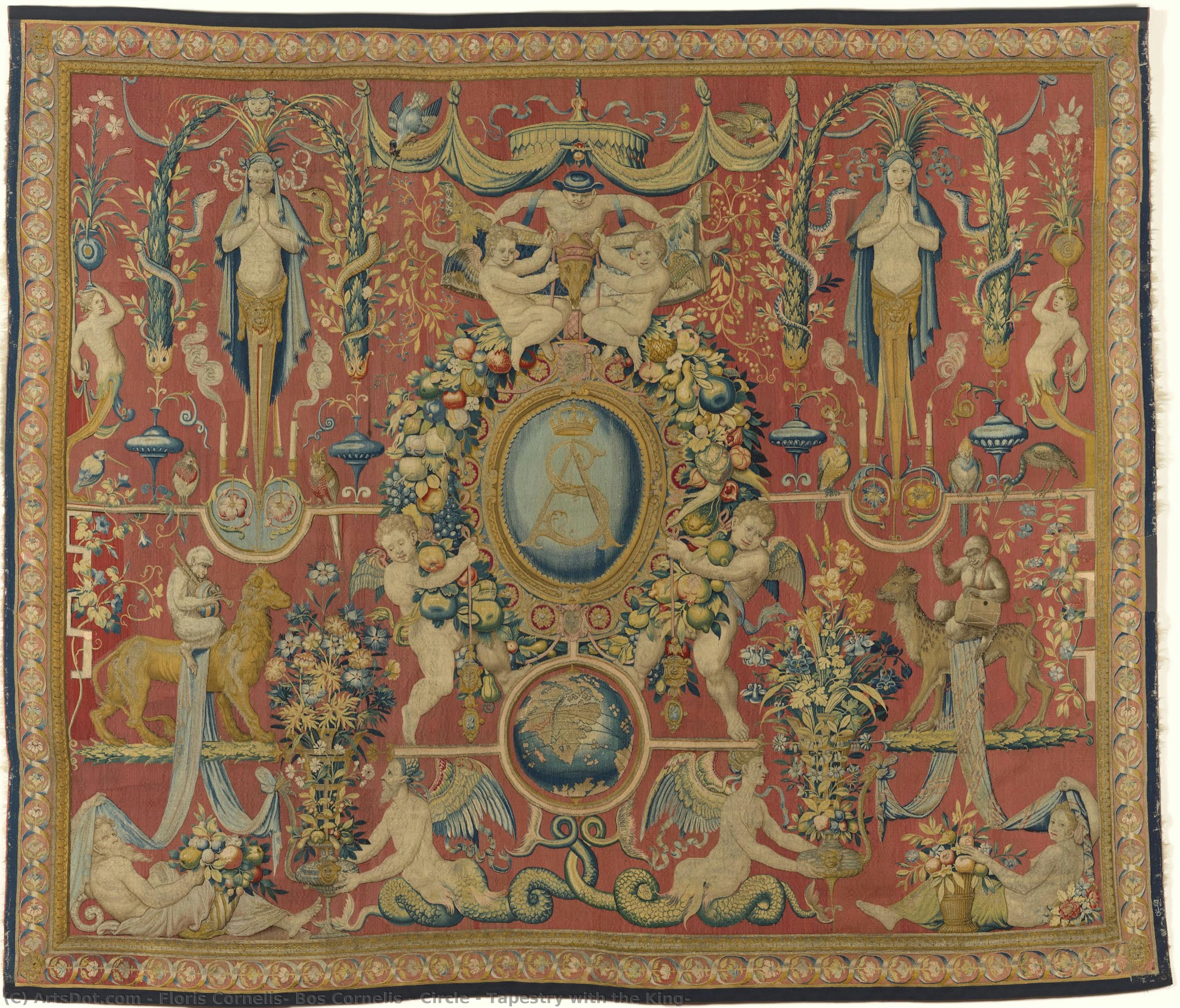 Tapestry With The King — Floris Cornelis, Bos Cornelis - Circle