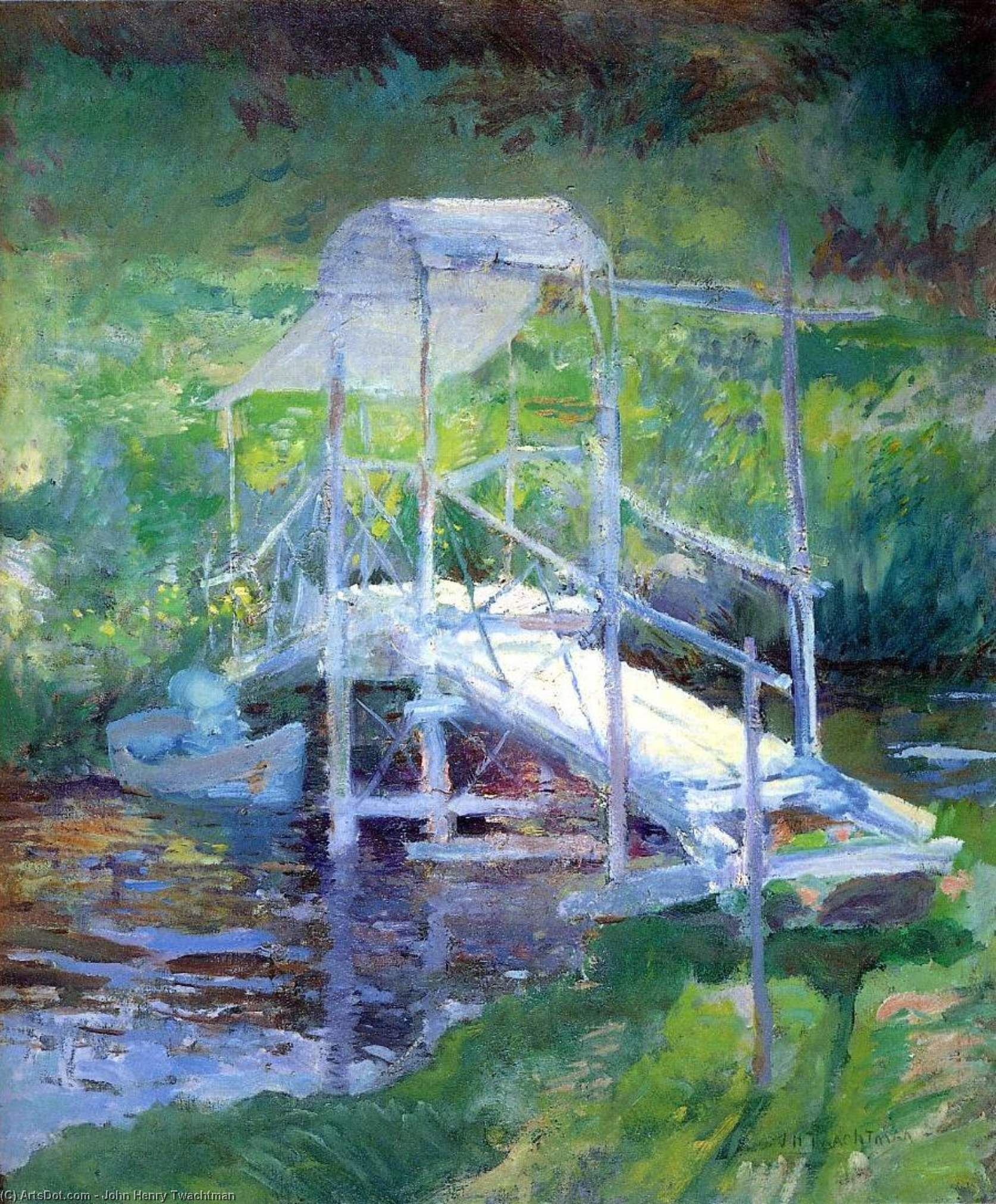 The White Bridge — John Henry Twachtman