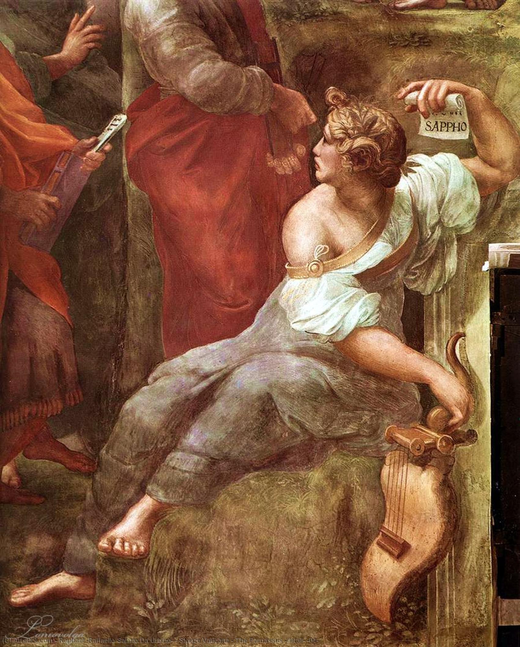 Stanze Vaticane - The Parnassus (detail) [04] — Raphael