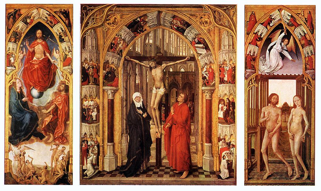 Triptych Of The Redemption — Rogier Van Der Weyden