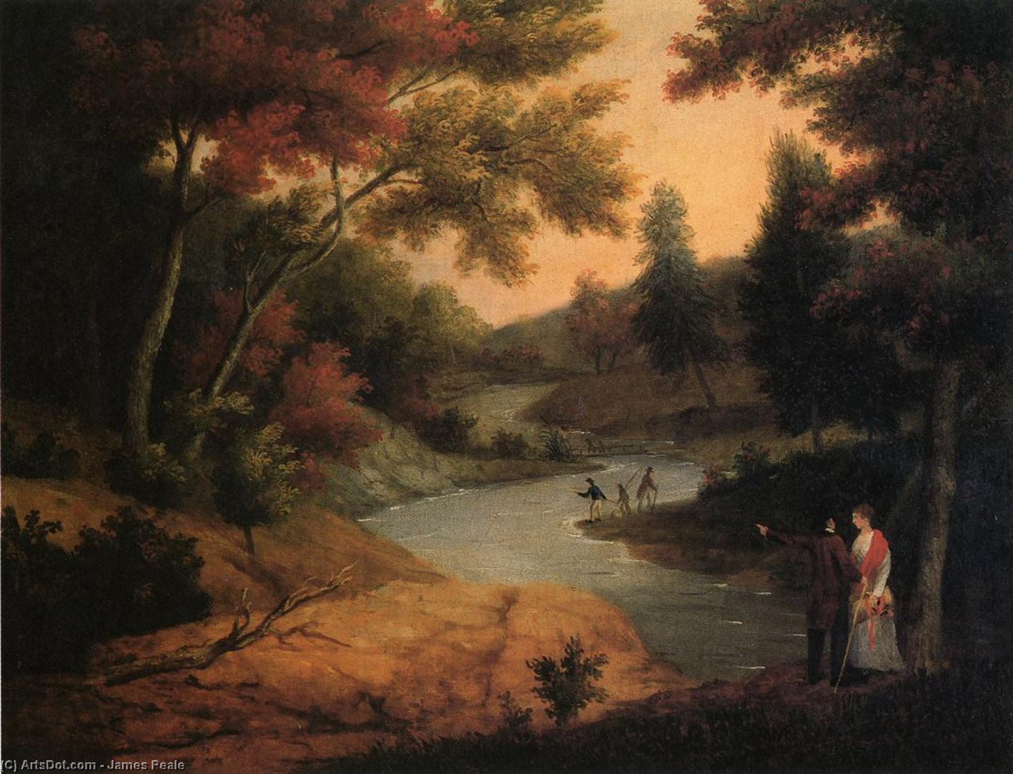 View On The Wissahickon — James Peale