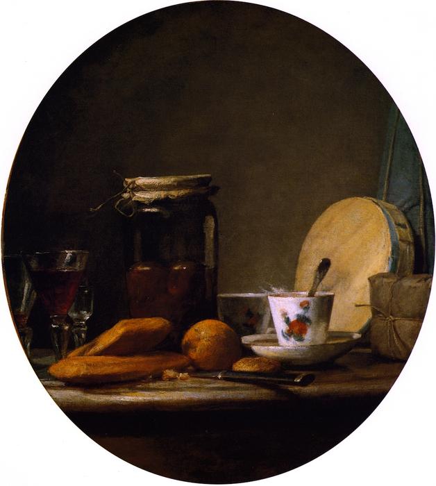 The Jar Of Apricots — Jean-baptiste-siméon Chardin