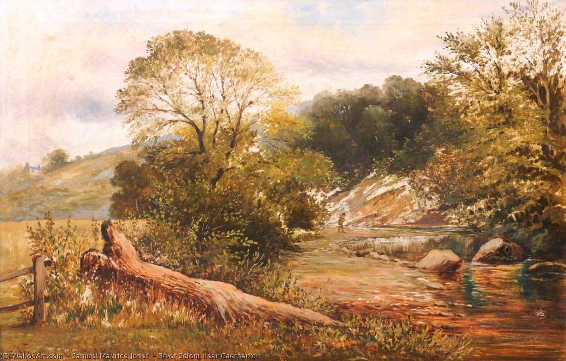 River Seiont Near Caernarfon — Samuel Maurice Jones