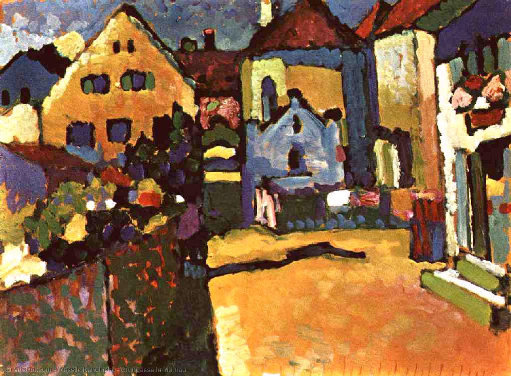 Grungasse In Murnau — Wassily Wassilyevich Kandinsky