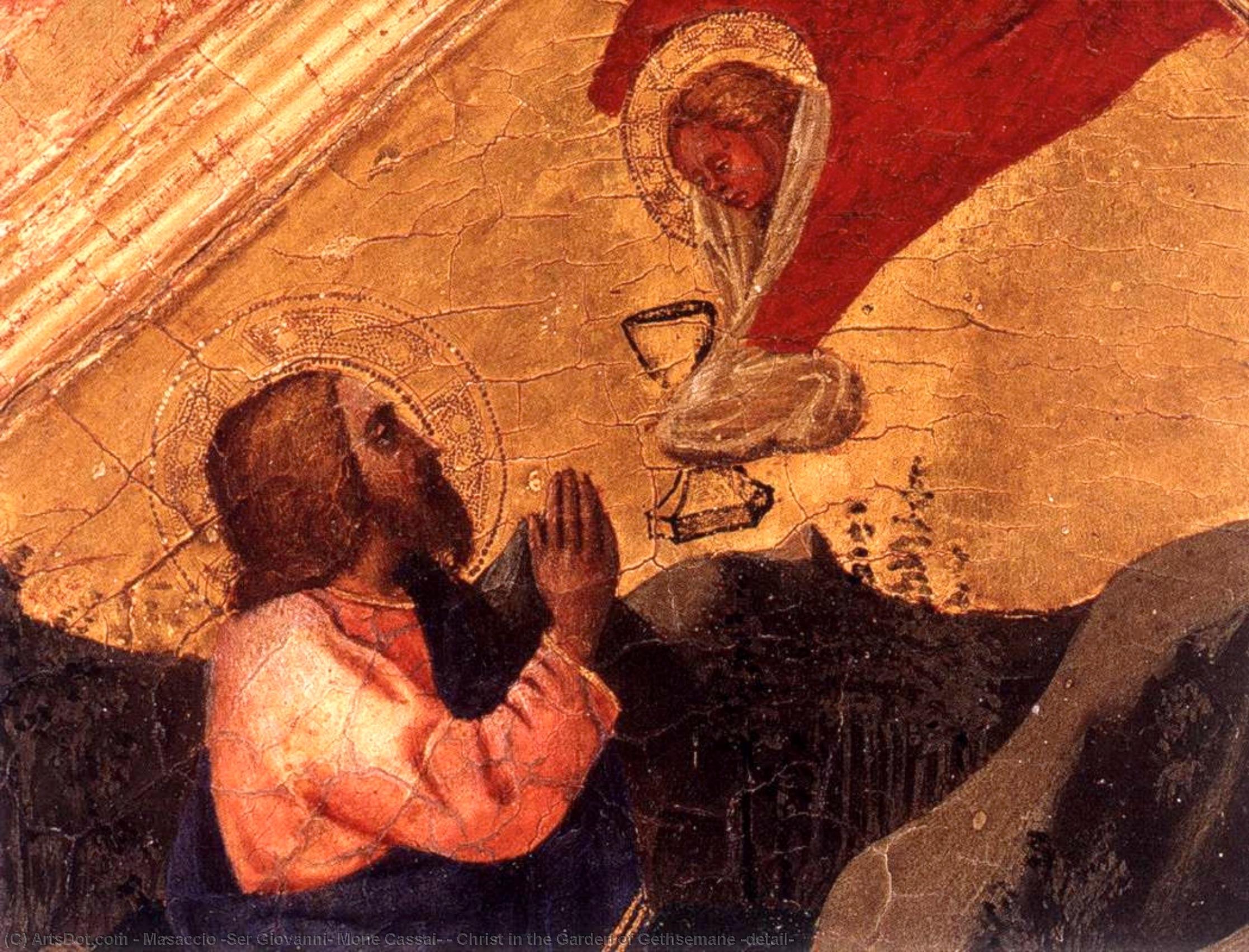Christ In The Garden Of Gethsemane (detail) — Masaccio