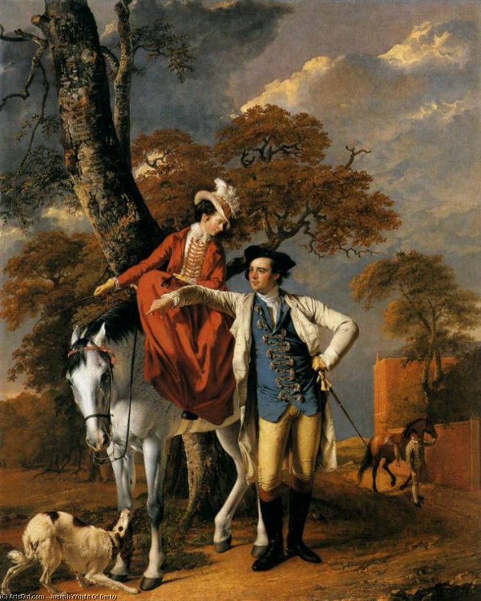 Mr And Mrs Coltman — Joseph Wright Of Derby