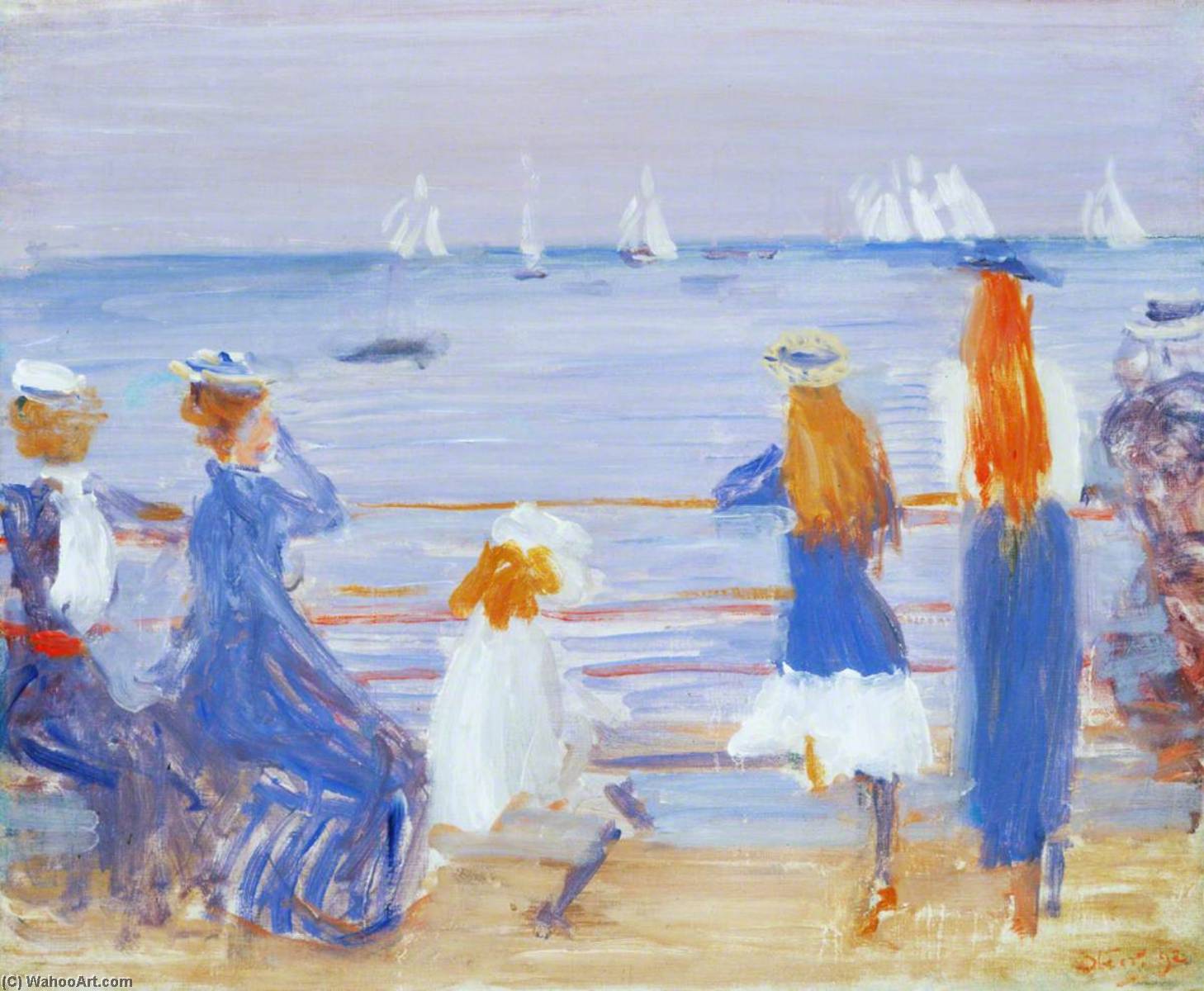 Watching Cowes Regatta — Philip Wilson Steer