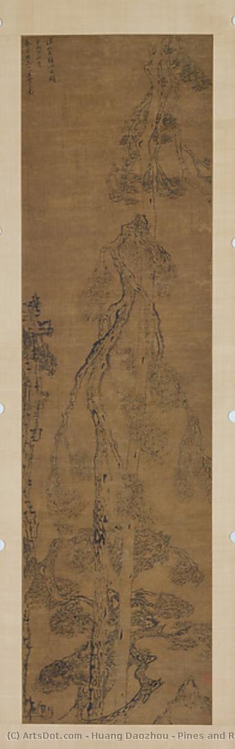 Pines And Rock — Huang Daozhou