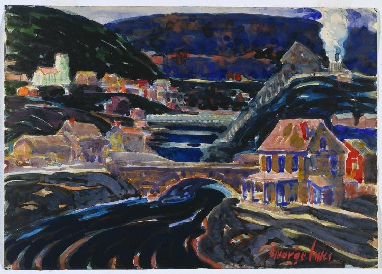 Pennsylvania Coal Town — George Benjamin Luks