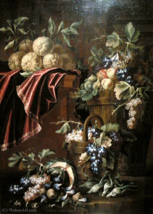 Still Life With Grapes. — Christian Berentz