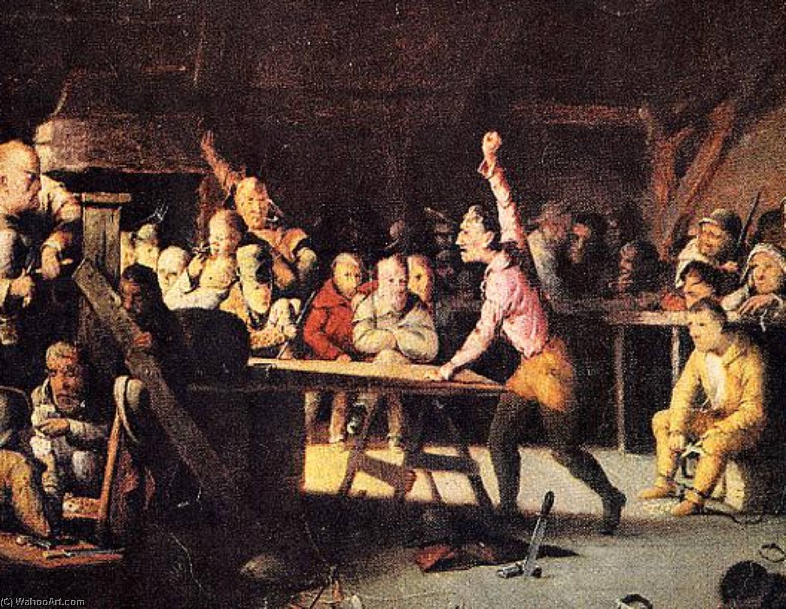 Trial Scene, (painting) — David Gilmour Blythe