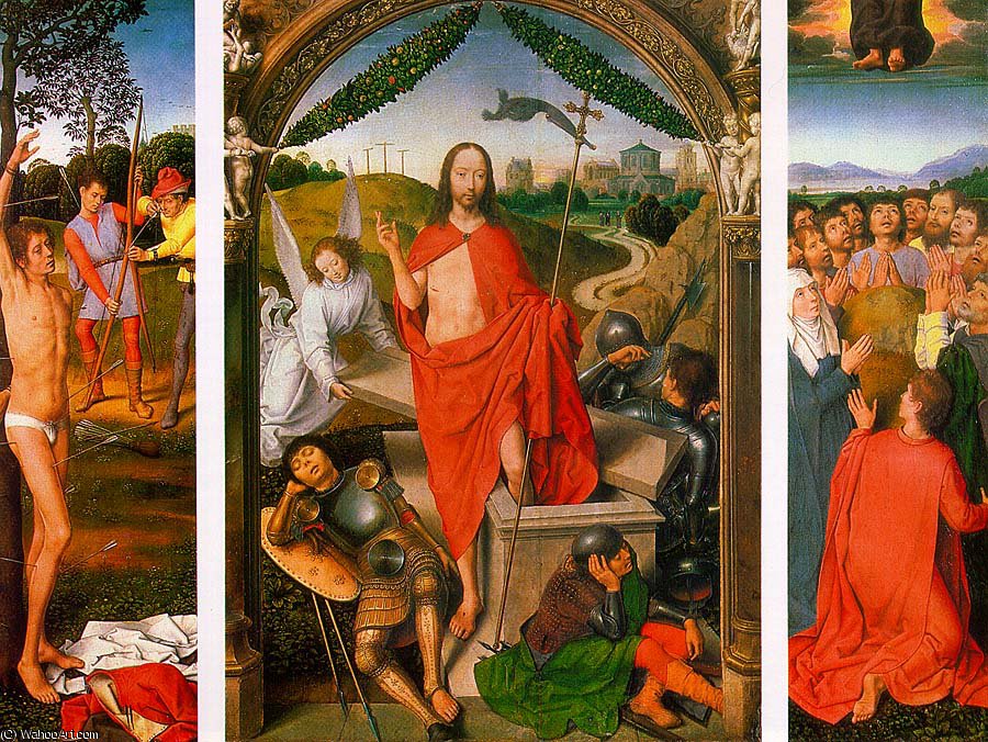 Resurrection Triptych — Memling, Hans