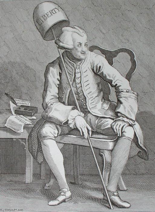 Engraving Of John Wilkes — William Hogarth