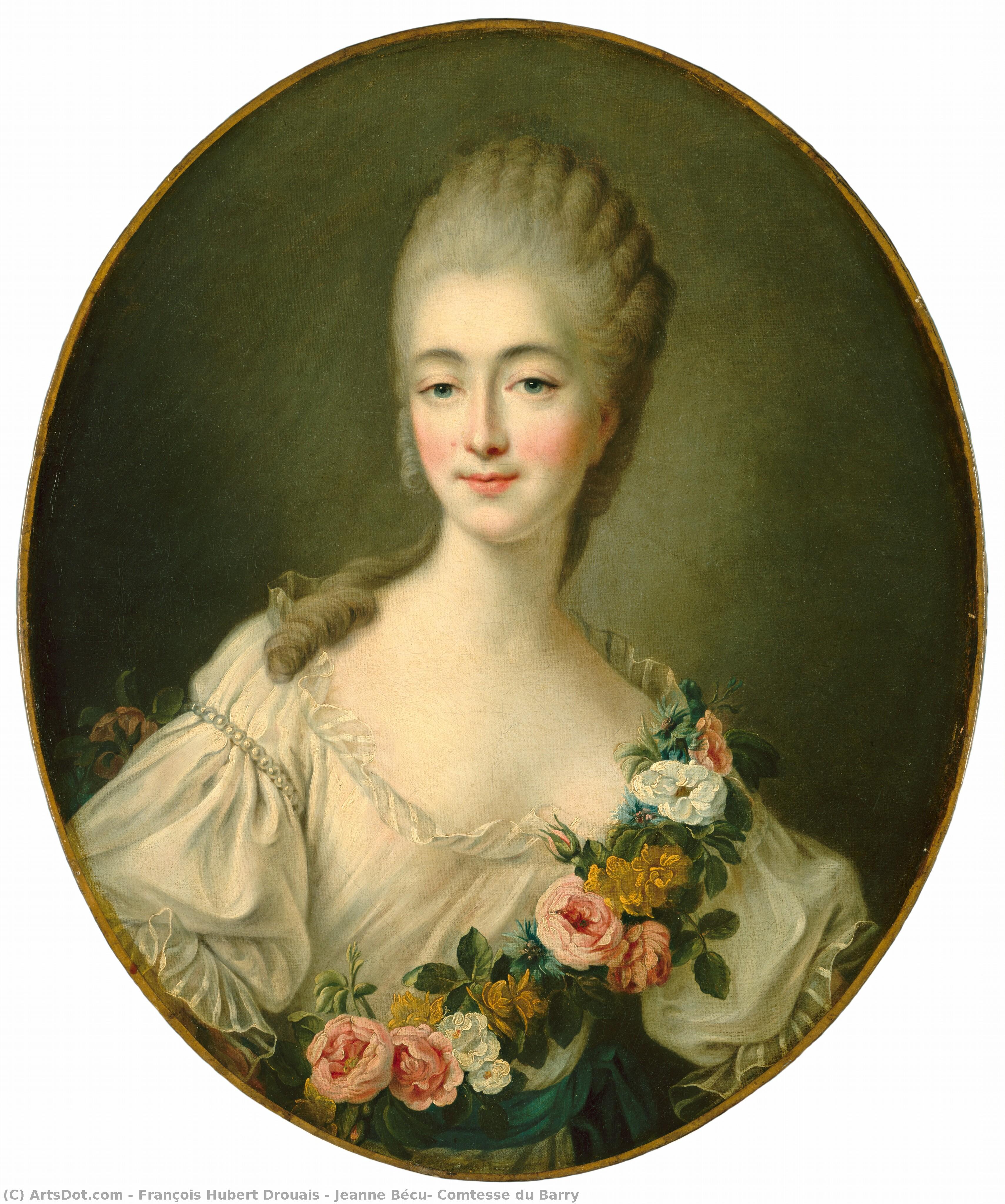 Jeanne Bécu, Comtesse Du Barry — François Hubert Drouais