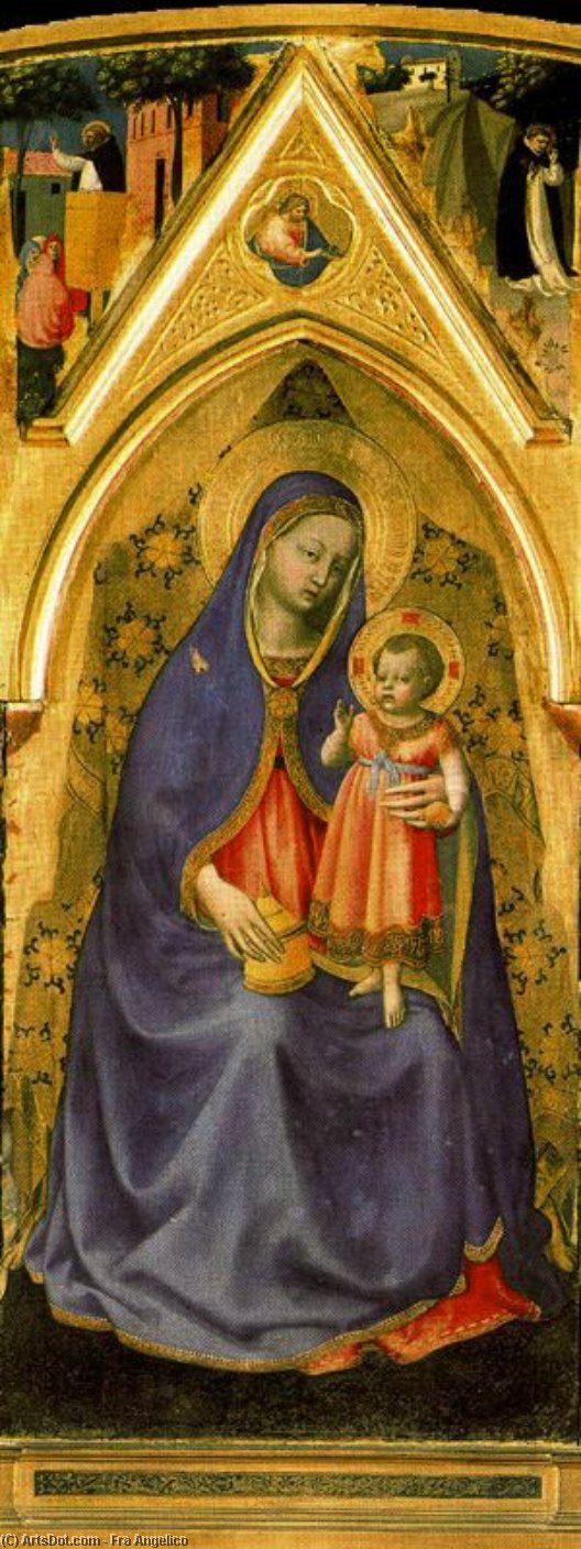 La Virgen — Fra Angelico