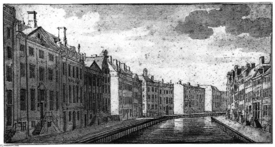 The Bend In The Herengracht_2 — Gerrit Adriaenszoon Berckheyde