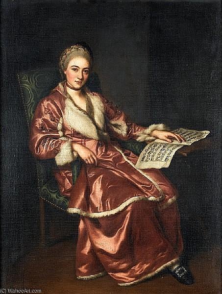 Portrait Of A Lady — Sir Nathaniel Dance Holland
