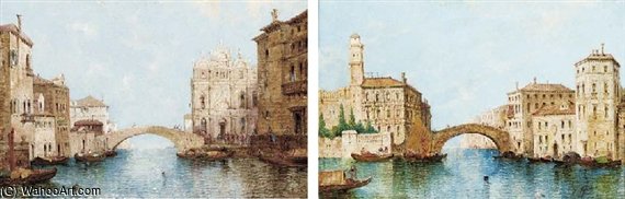 Off The Grand Canal — William Meadows