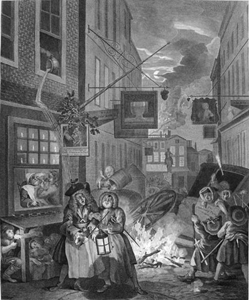 The Four Times Of Day: Night — William Hogarth