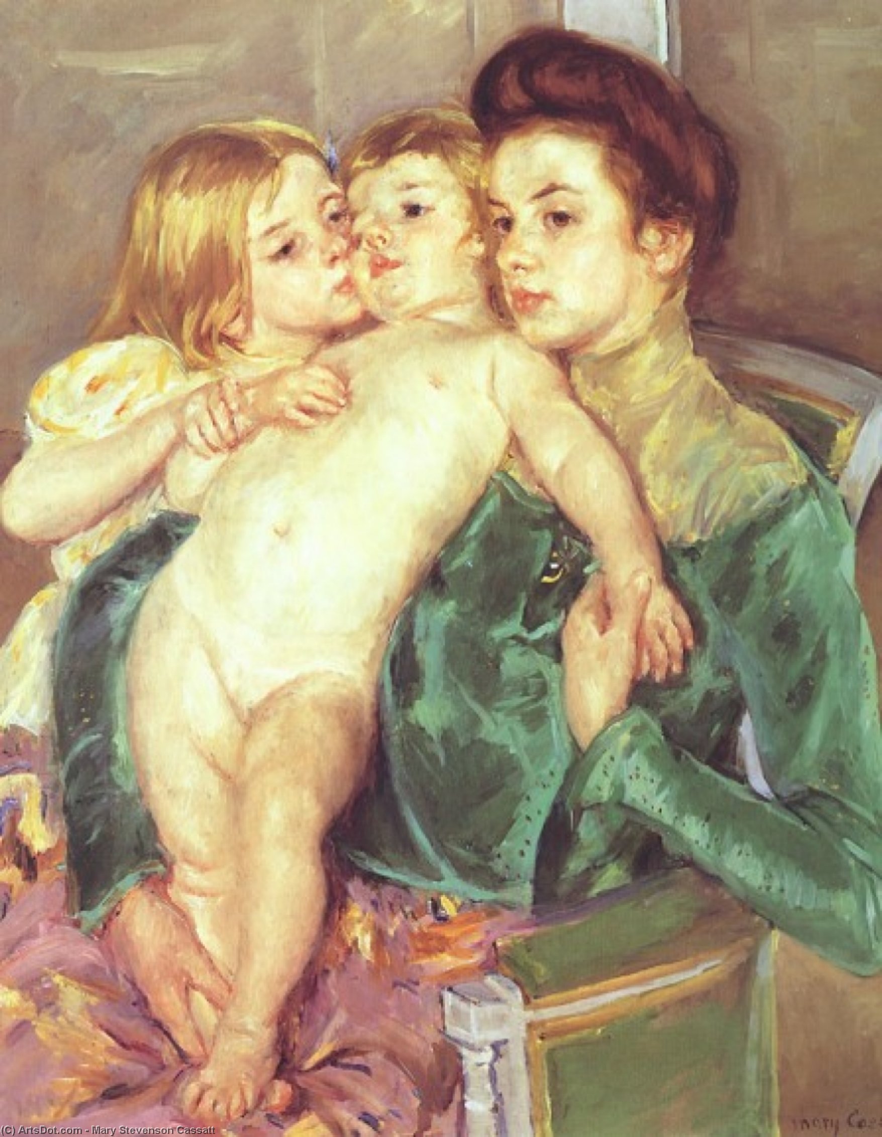 The Caress — Mary Stevenson Cassatt