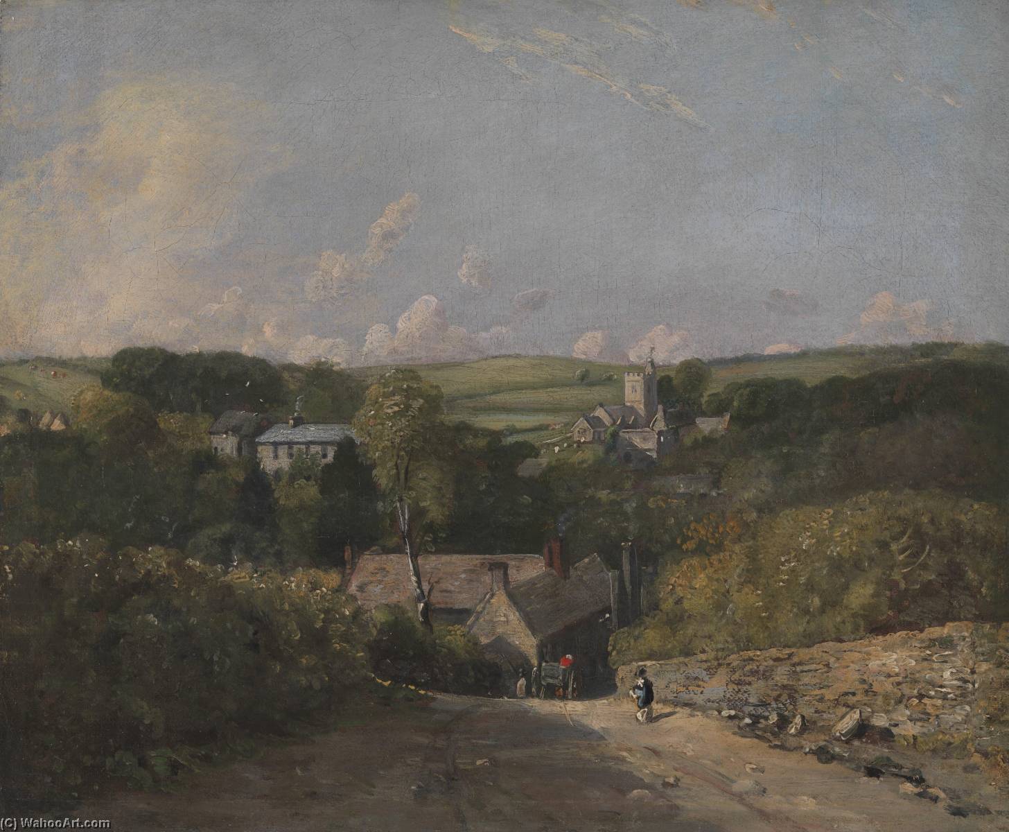 Osmington Village — John Constable