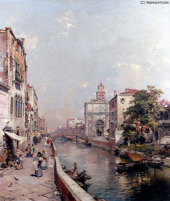 Rio St Geronimo Venezia — Franz Richard Unterberger
