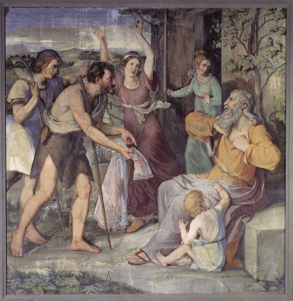 Jacob And Joseph — Friedrich Wilhelm Schadow