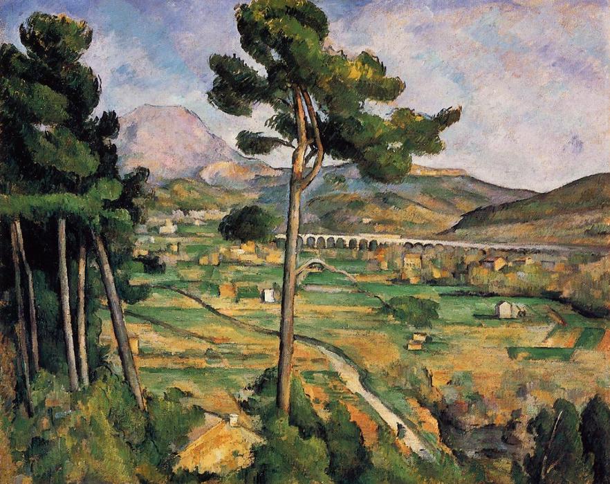 Mont Sainte-Victoire as seen from Bellevue