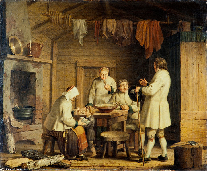 People From Mora In Dalecarlia — Pehr Hilleström