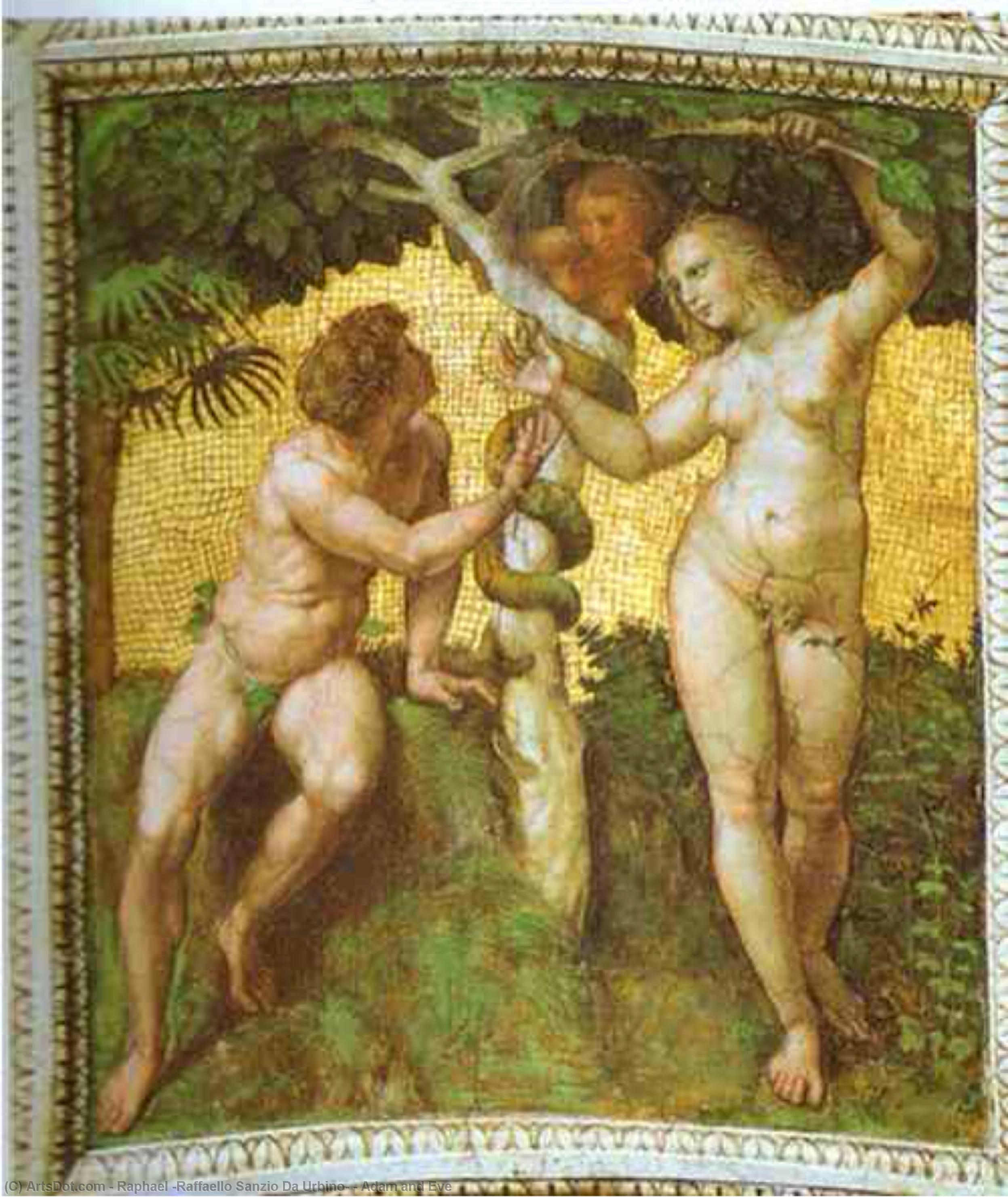 Adam And Eve — Raphael
