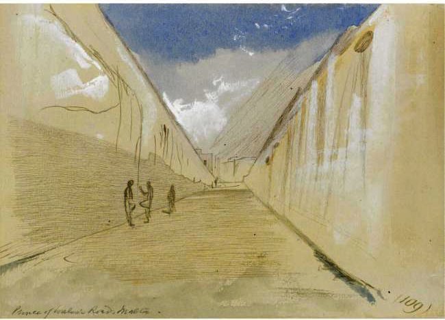 Prince Of Wales Road, Malta — Edward Lear