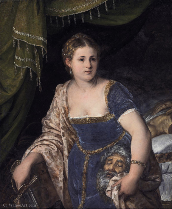 Judith With The Head Of Holophernes — Lambert Sustris