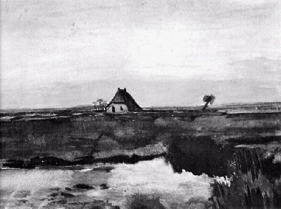 Landscape With A Farm — Vincent Willem Van Gogh