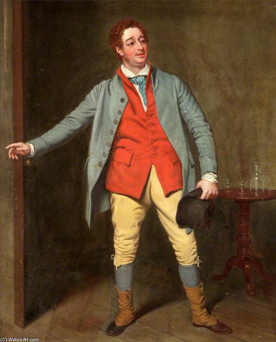 J. Field As Frank In 'the Three And The Deuce' By Prince Hoare — Samuel De Wilde