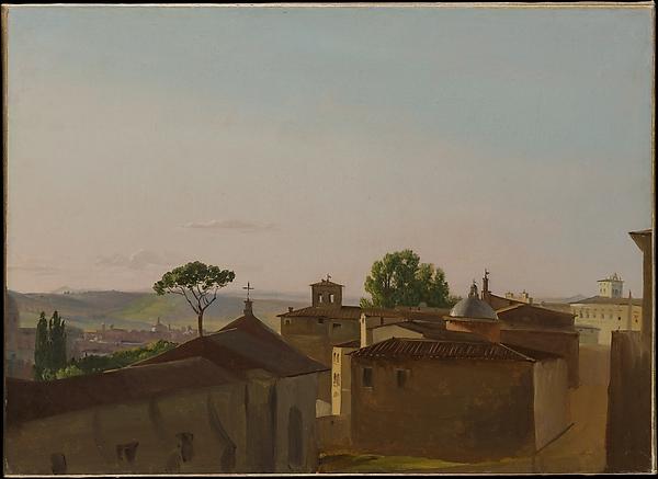 View On The Quirinal Hill, Rome — Simon Joseph Alexandre Clément Denis