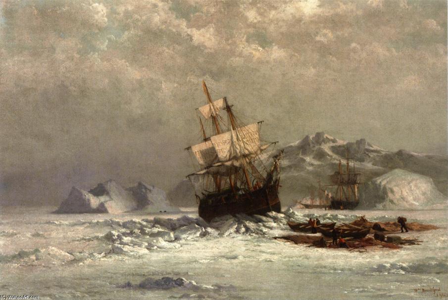 Locked In Ice — William Bradford