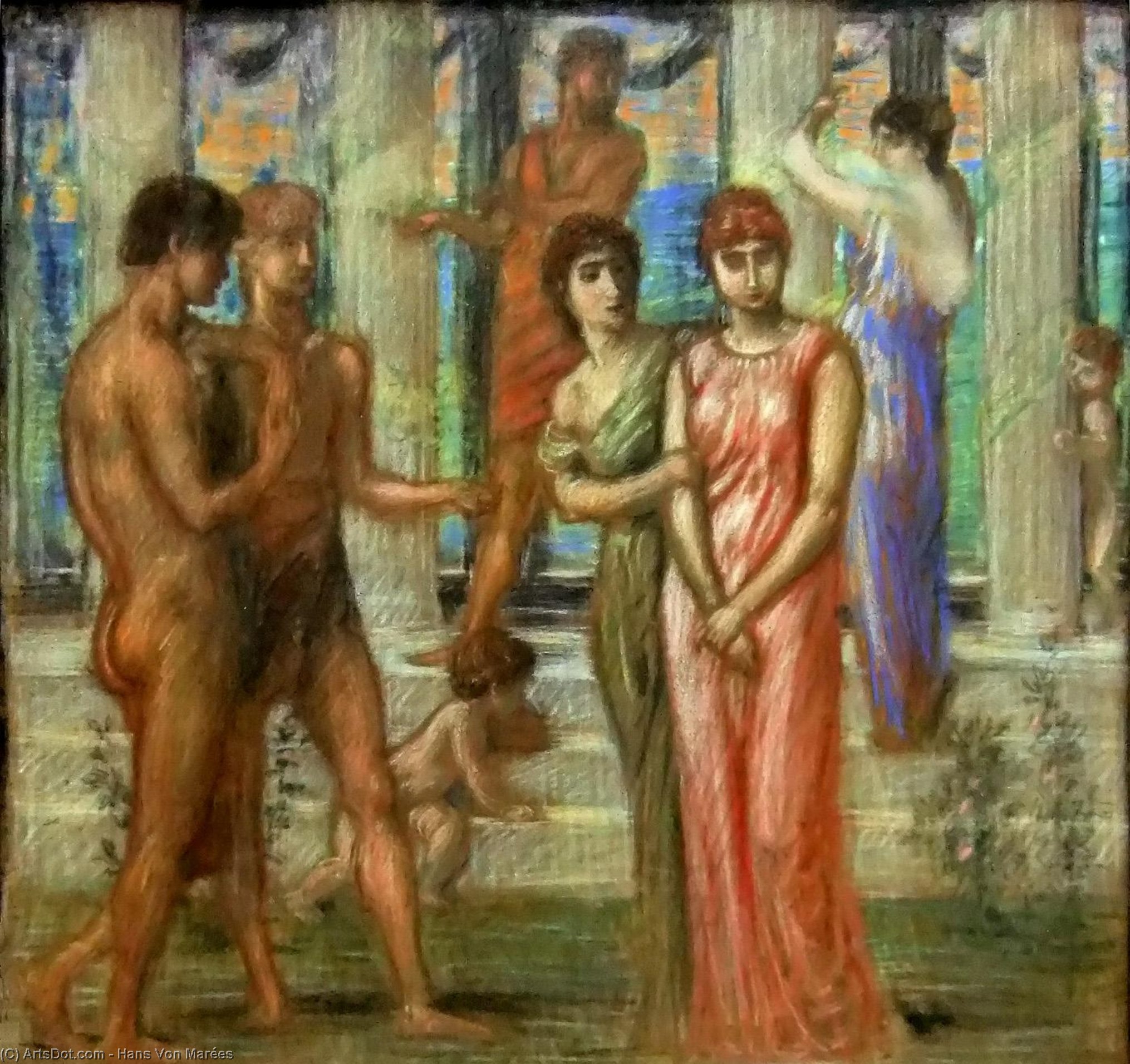 Die Werbung Von Hans Von Marées — Hans Von Marées