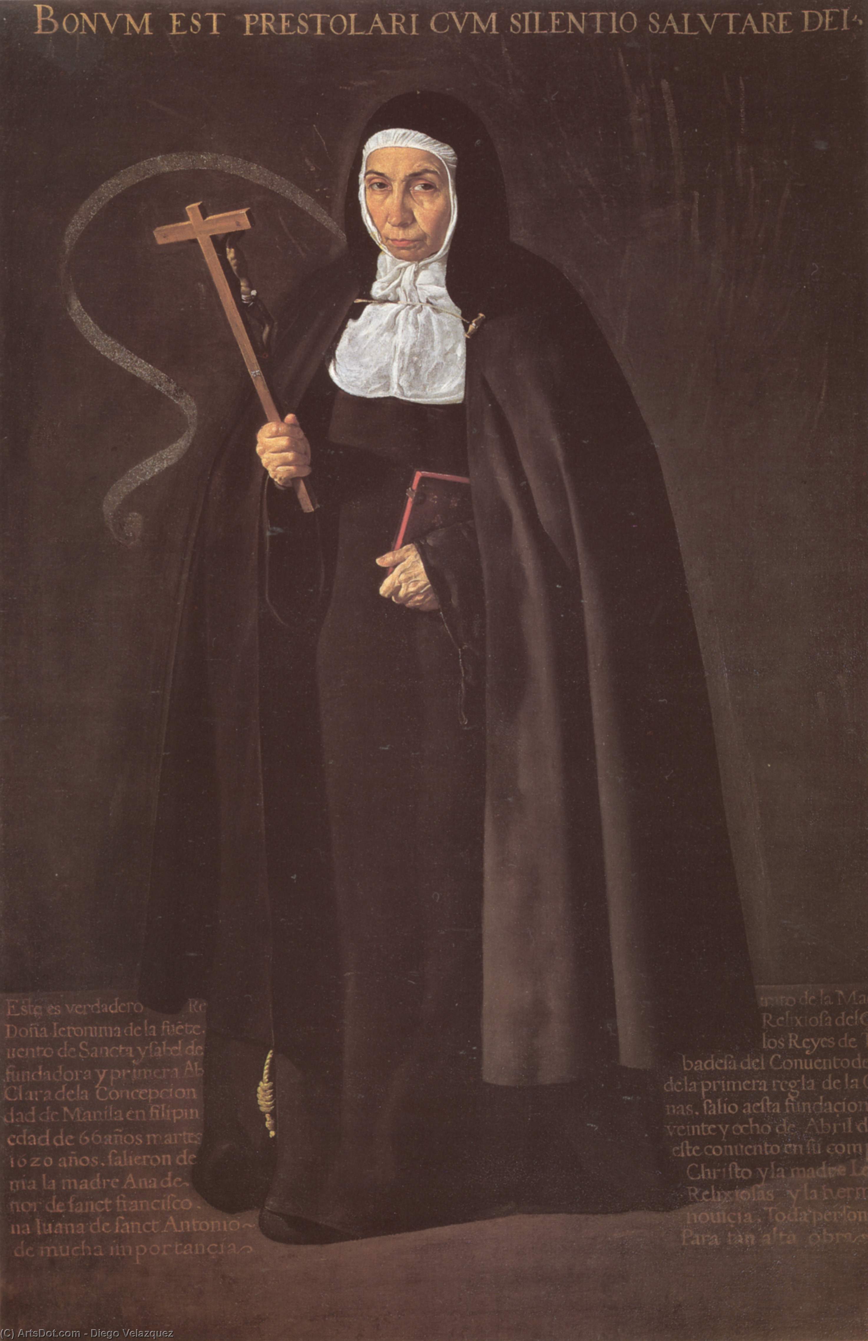 Madre Maria Jeronima De La Fuente — Diego Velázquez