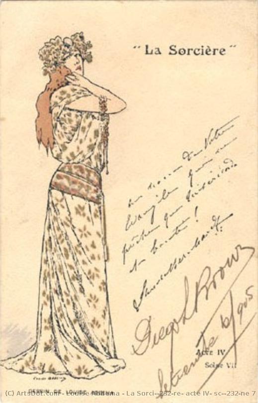 La Sorcière, Acte Iv, Scène 7 — Louise Abbéma