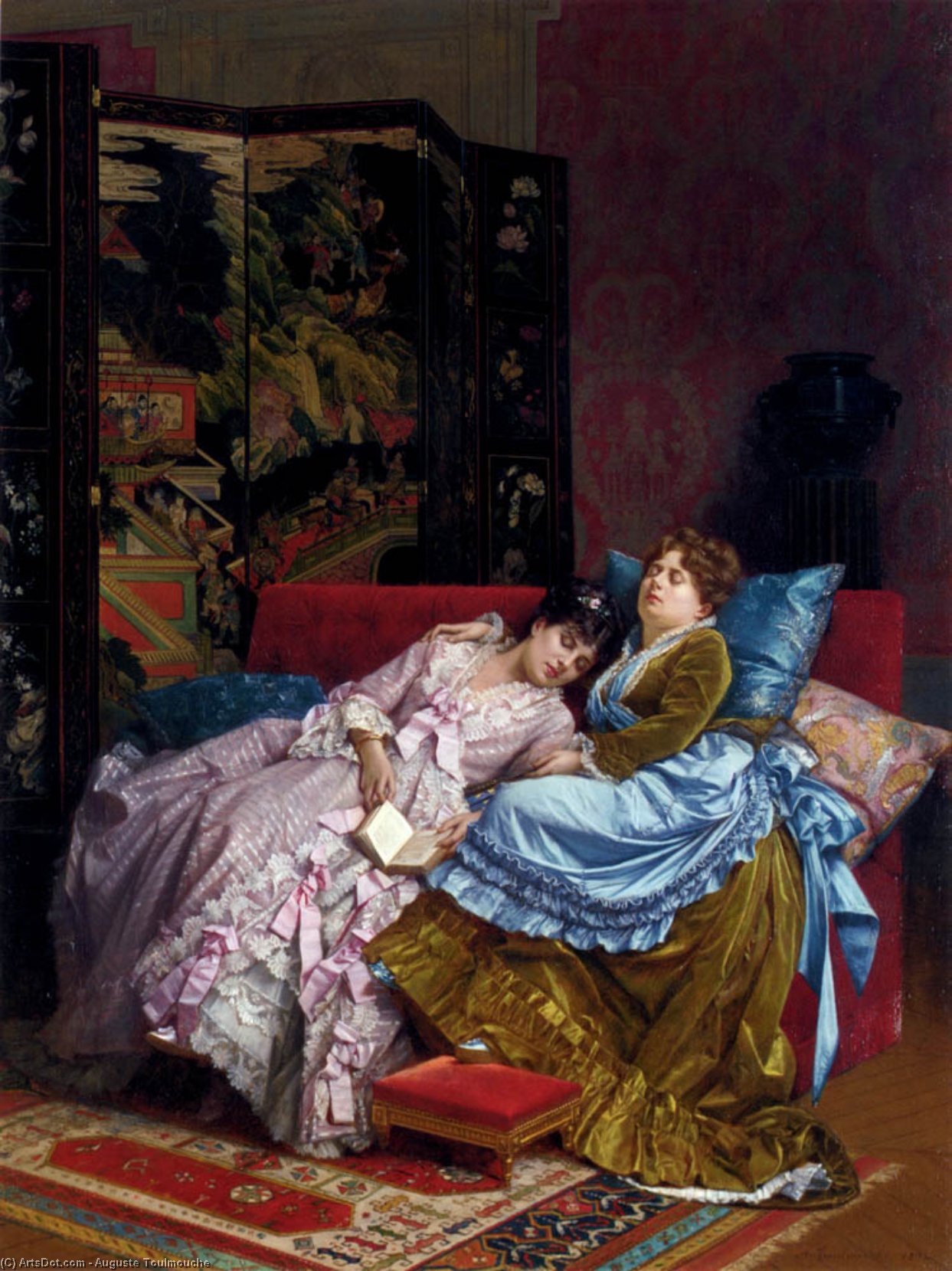 An Afternoon Idyll — Auguste Toulmouche