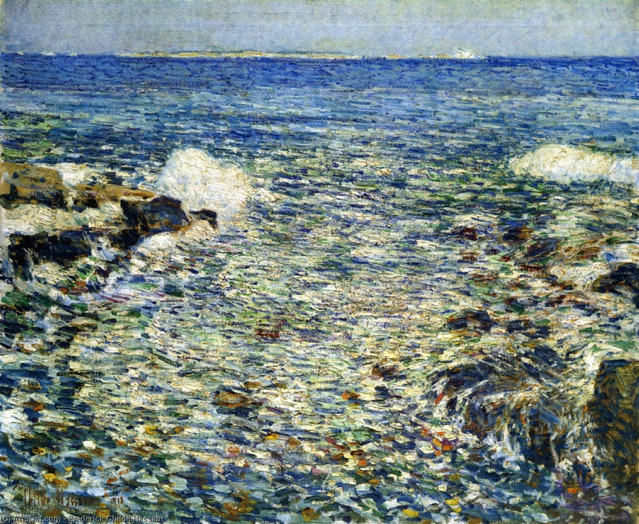 Surf, Isles Of Shoals — Frederick Childe Hassam