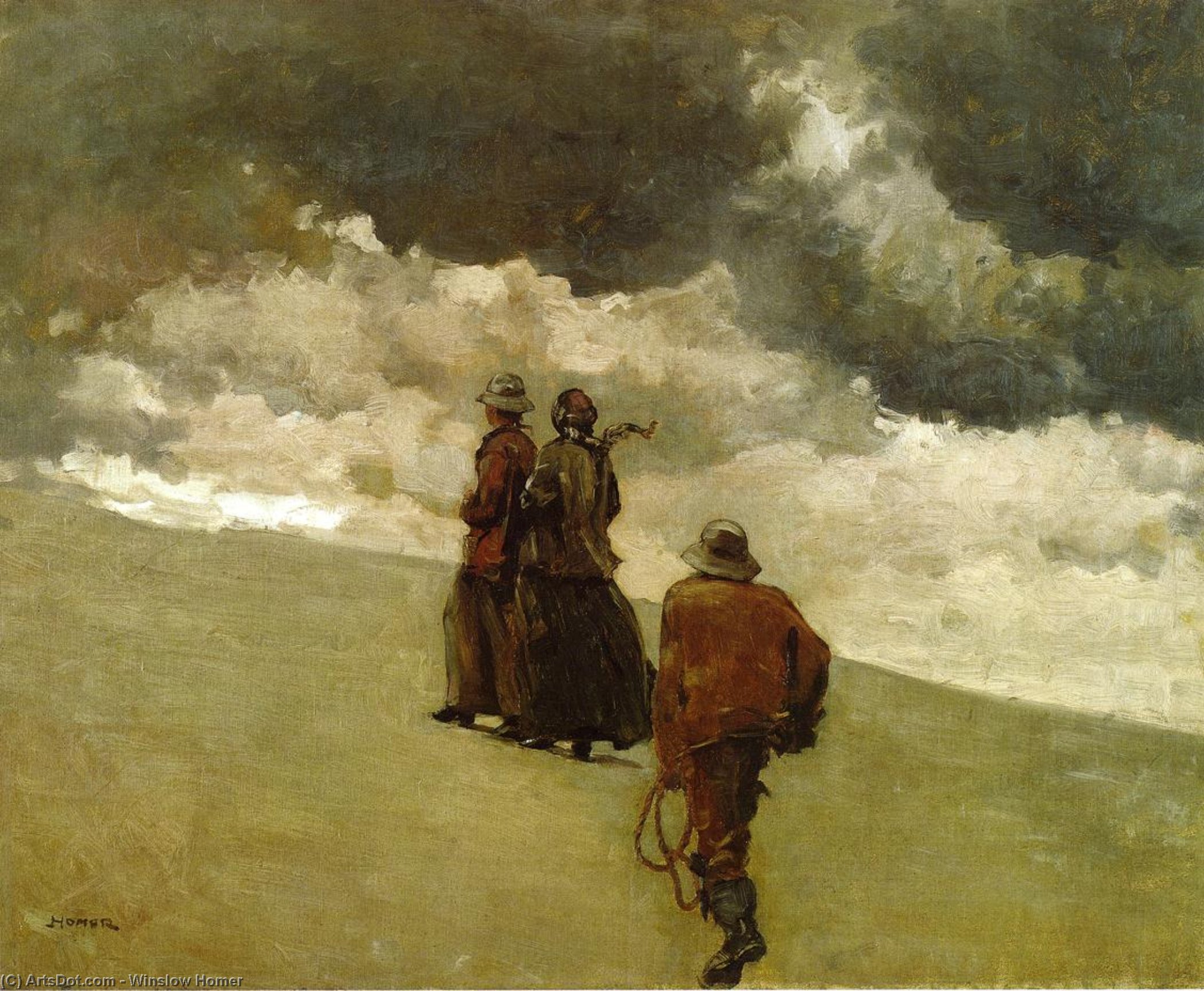 To The Rescue — Winslow Homer